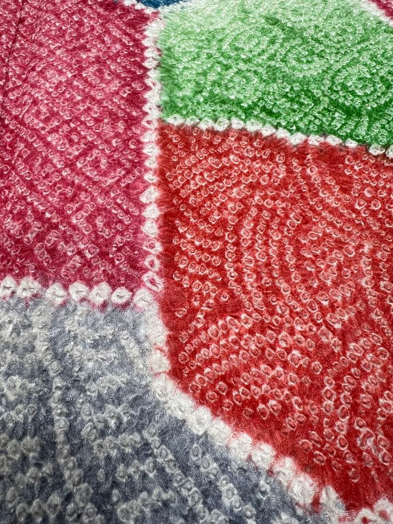 豪華！総絞り 名品 振り袖 フルセット 別誂長襦袢 総絵羽紋様 珍品 可愛い