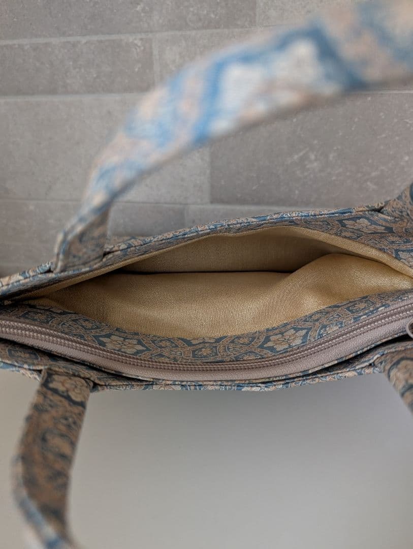 和装用バッグ 花柄　着物　和服　浴衣　龍村美術織物　龍村美術織物バック