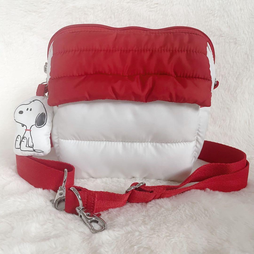 未使用級 LeSportsac スヌーピー ドッグハウス ショルダーバッグ