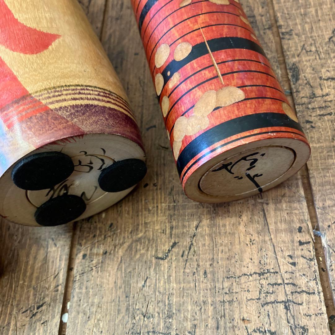 昭和レトロ オンライン 木製 こけし 小芥子 16体セット まとめ売り