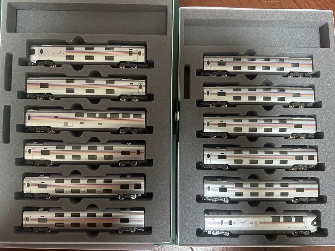 KATO 10-1608 10-1609 E26系「カシオペア」12両 KATO 10-1608 10-1609 E26系 カシオペア 12両フル編成 KATO 10-1608