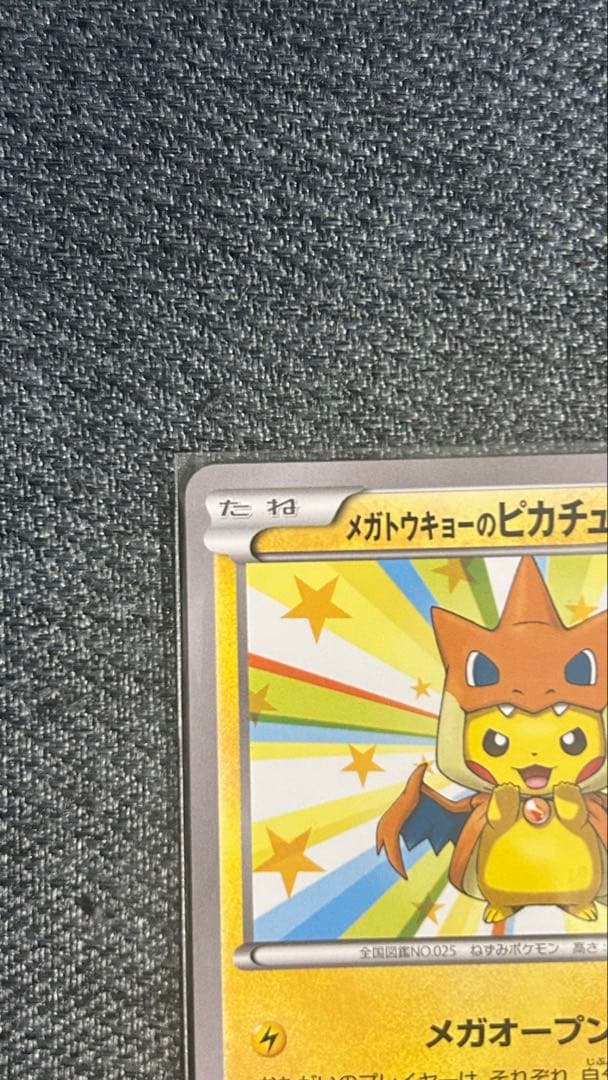 早い者勝ち！メガトウキョーのピカチュウ