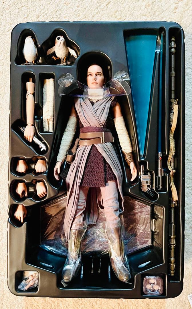 未使用 レイ ジェダイトレーニング スターウォーズ ホットトイズ マスターピース