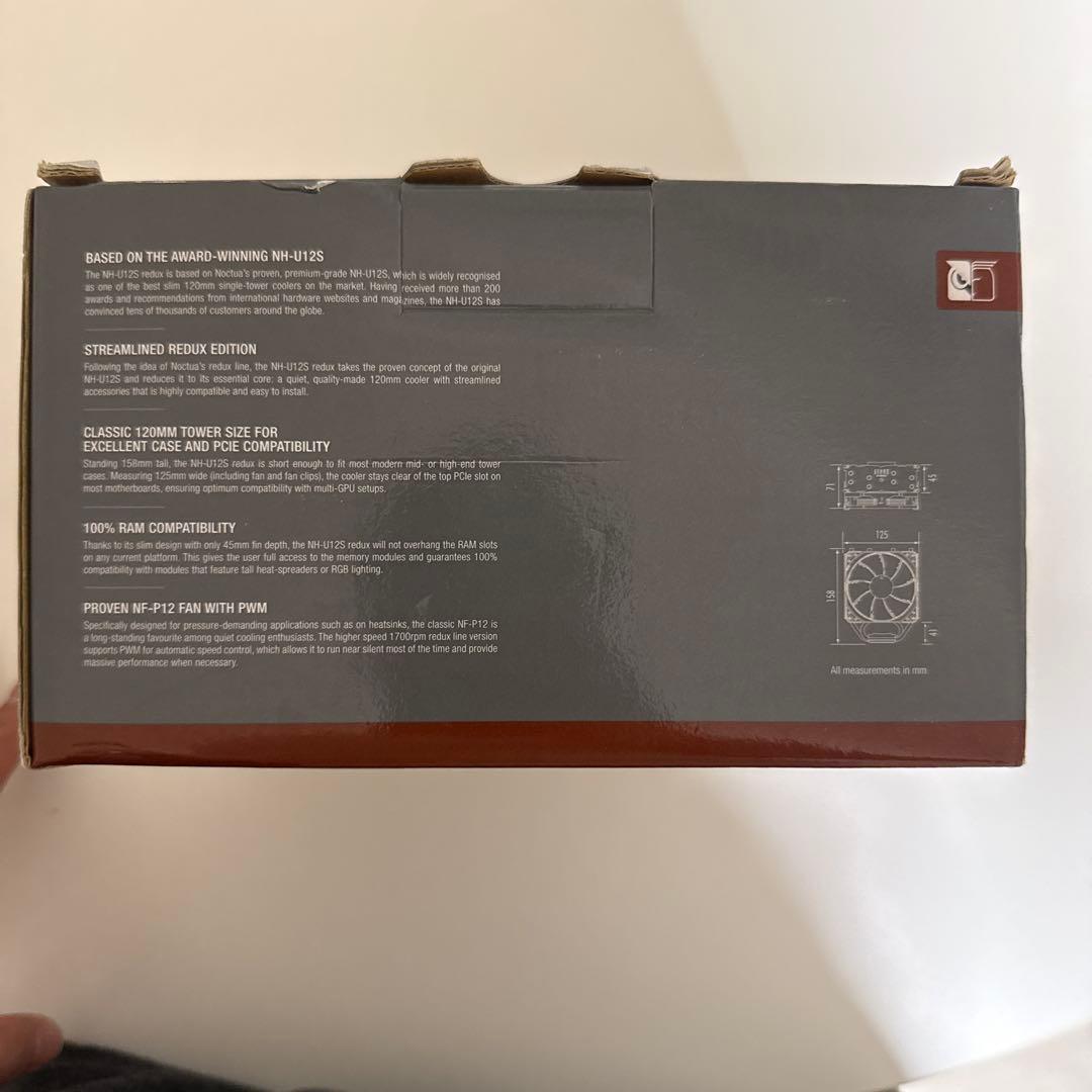 ノクチュア Noctua NH-U12S redux CPUクーラー