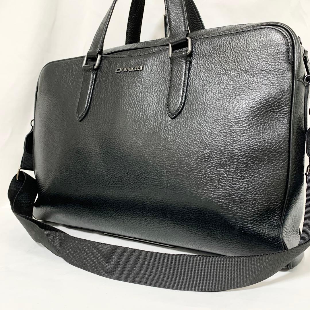 【A4収納可能】コーチ　COACH　グラハム　ストラクチャード　ビジネスバッグ