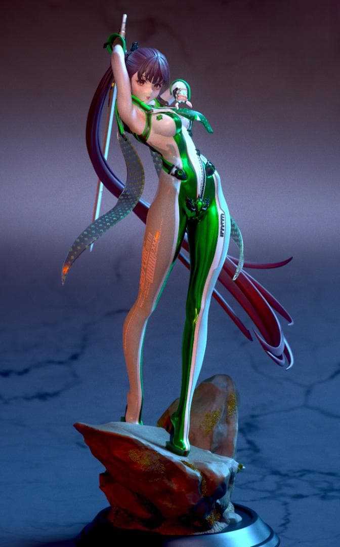 イヴ　ステラーブレイド　1/7 32ｃｍ　未塗装未組立　ガレージキット　ガレキ