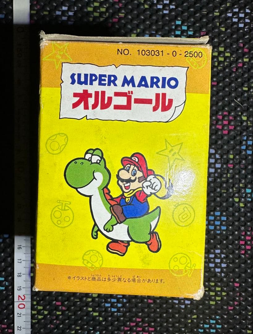 スーパーマリオワールド　オルゴール　箱付き