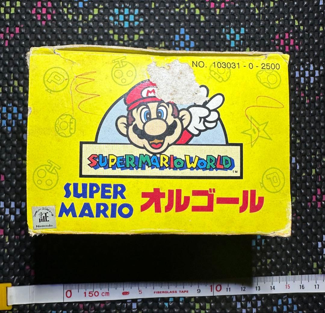スーパーマリオワールド　オルゴール　箱付き