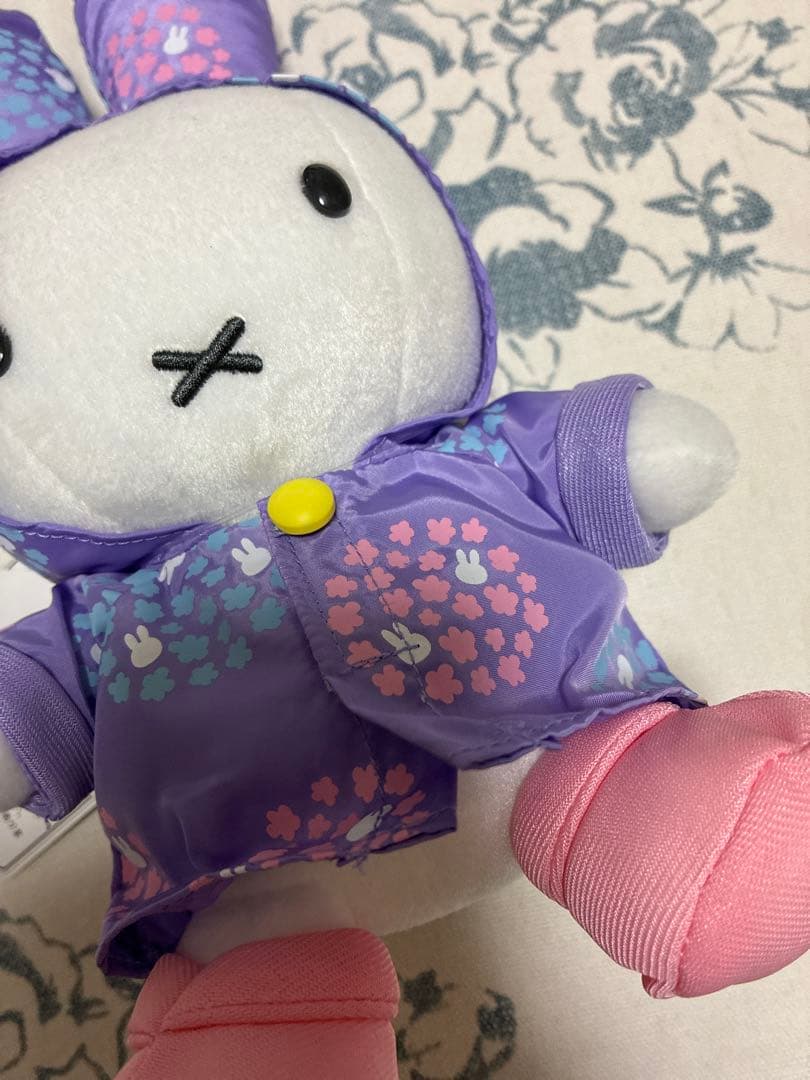 レインコート ミッフィー ぬいぐるみ　ミッフィースタイル限定