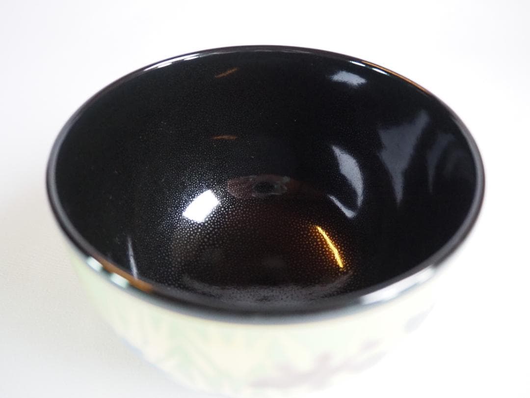 裏千家15世鵬雲斎御書付『八つ橋之図茶碗』7代