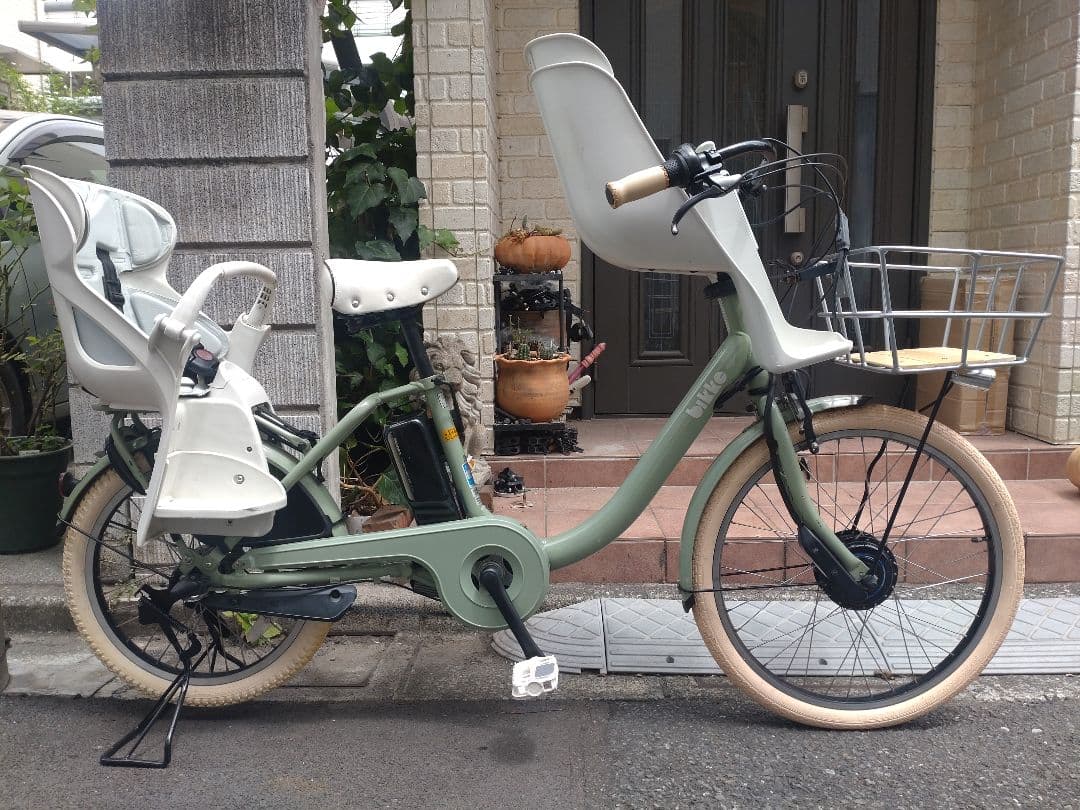 配送可★直接引渡可★カスタム【現行型ビッケモブ】電動アシスト自転車★３人乗子供乗