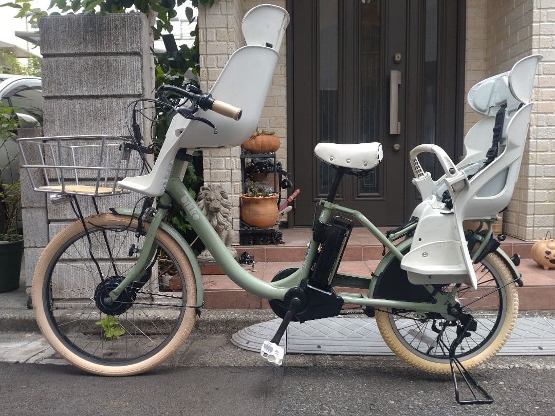 配送可★直接引渡可★カスタム【現行型ビッケモブ】電動アシスト自転車★３人乗子供乗