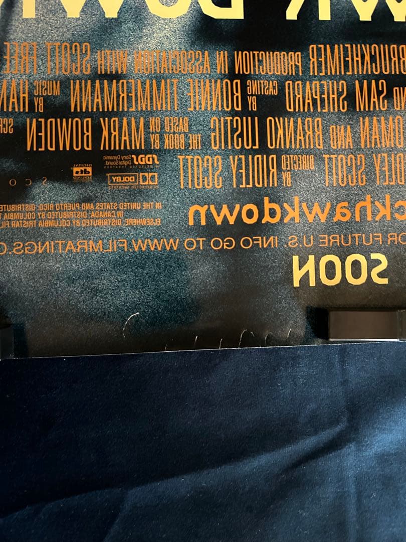 ブラックホーク・ダウン　USオリジナル映画ポスター