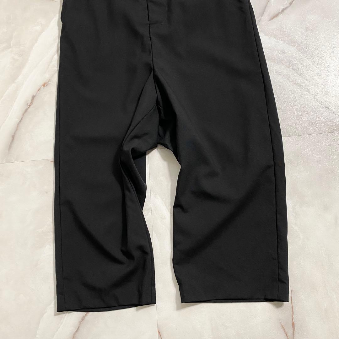 A17273 美品 ジュンヤワタナベコムデギャルソン サルエルスラックス 黒XS