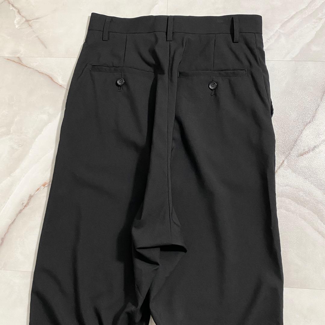 A17273 美品 ジュンヤワタナベコムデギャルソン サルエルスラックス 黒XS