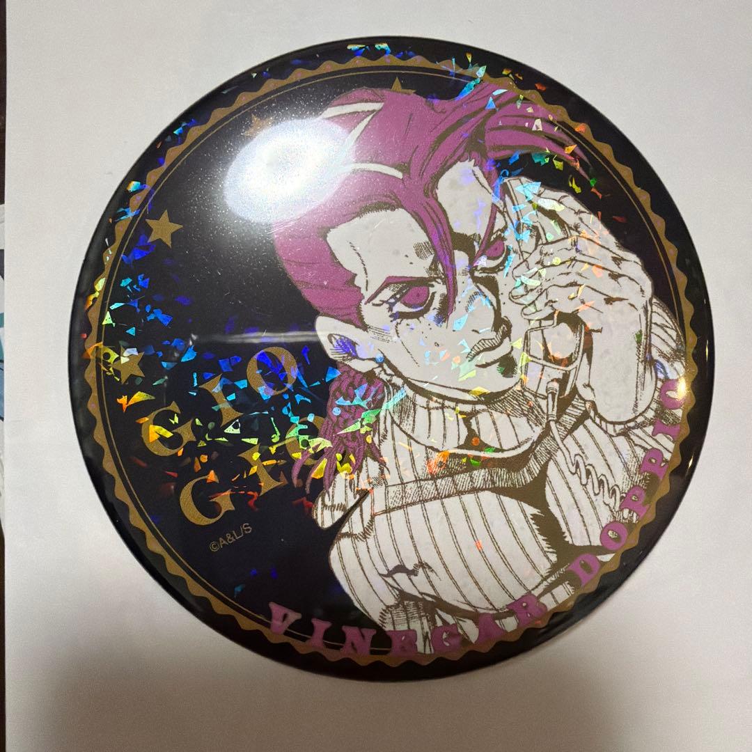 ジョジョの奇妙な冒険 ジョジョワールド ホログラム缶バッジ ドッピオ