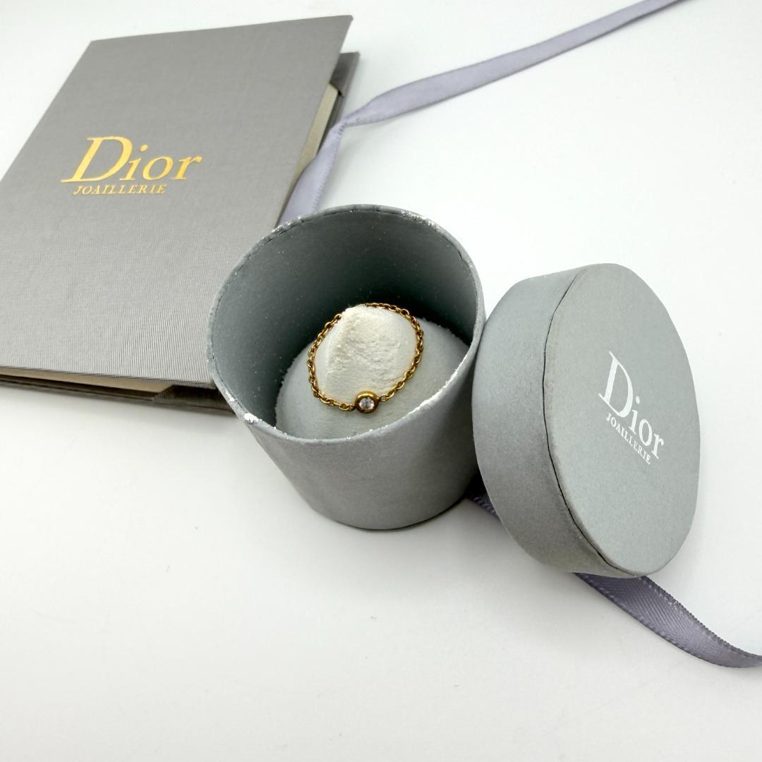 ✨希少✨ Christian Dior ディオール ミミウィ ダイヤ リング　金