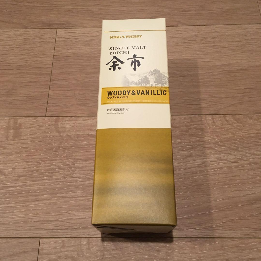 ニッカウイスキー 余市蒸溜所限定 シングルモルト ウッディ＆バニラ 500ml