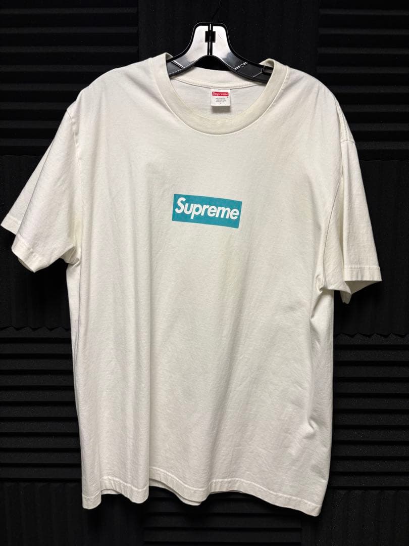 Supreme × Tiffany ボックスロゴTシャツ XLサイズ Supreme Tiffany