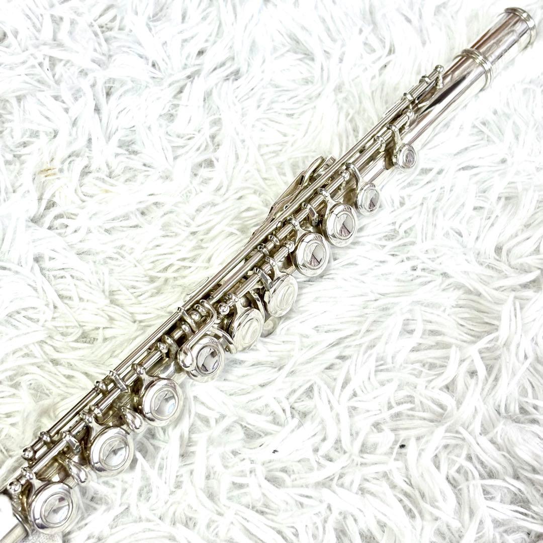 ✨美品✨管体銀製✨後期モデル✨ヤマハフルート YFL411 Eメカ