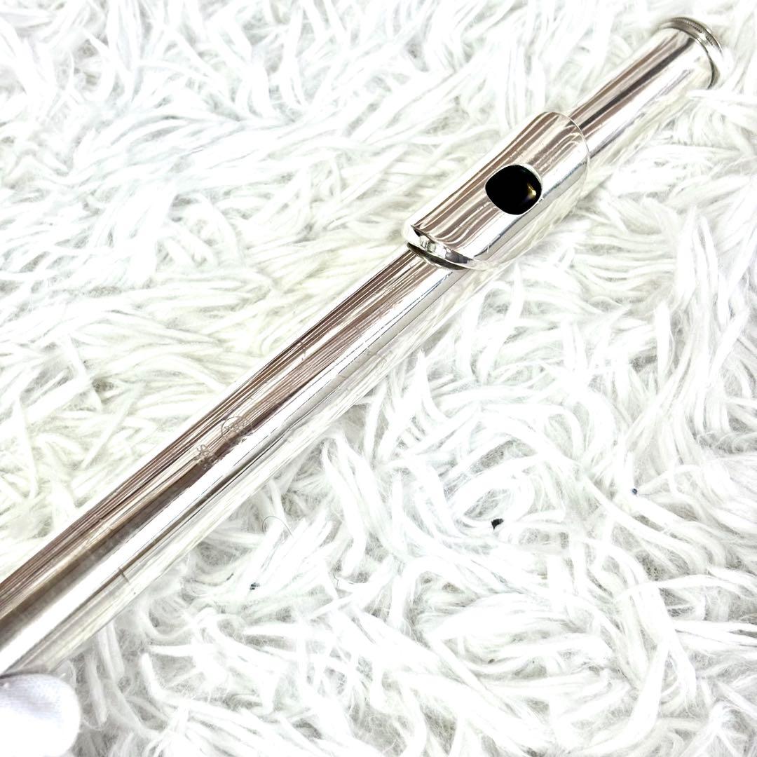 ✨美品✨管体銀製✨後期モデル✨ヤマハフルート YFL411 Eメカ