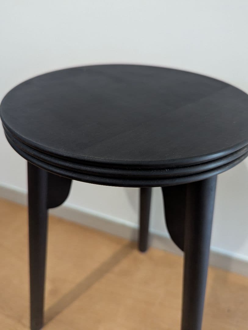 井藤昌志　IFUJI 3本脚スツール 3度黒　／arts＆science