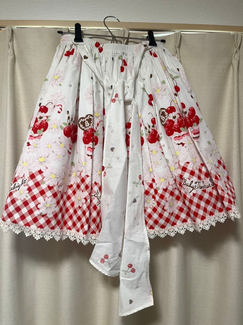 BABY,THE STARS SHINE BRIGHT パフェ柄スカート