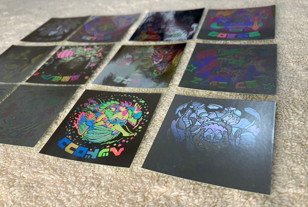 並品 ビックリマンシール ホロセレクション1 12種 コンプ