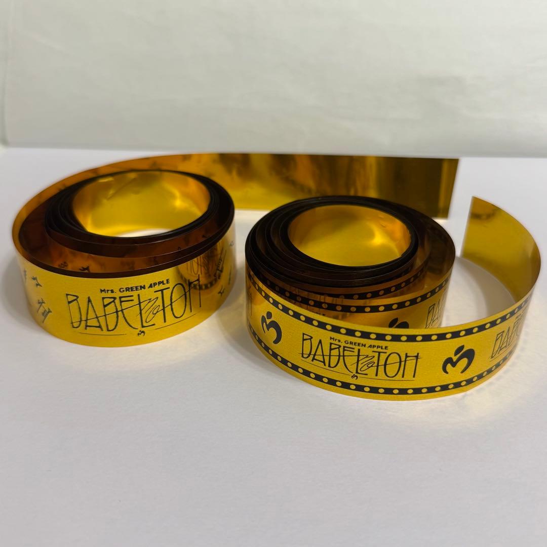 ミセスグリーンアップル バベルの塔 銀テ 銀テープ フルサイズ、ハーフ