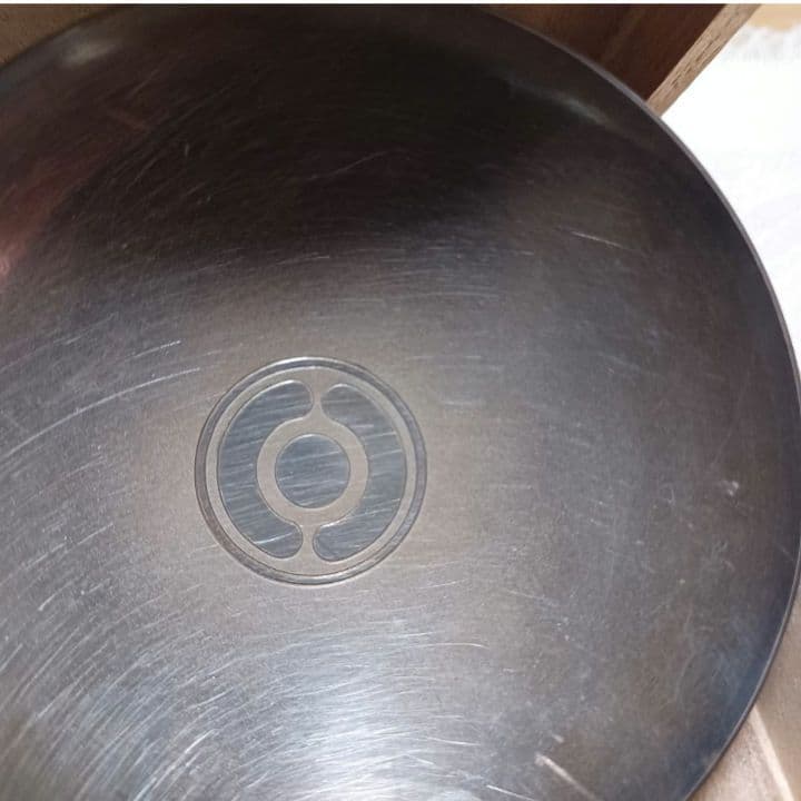 純銀盃 大阪尚工舎製/鐘淵紡績株式會社/ 社名入り/盃/桐