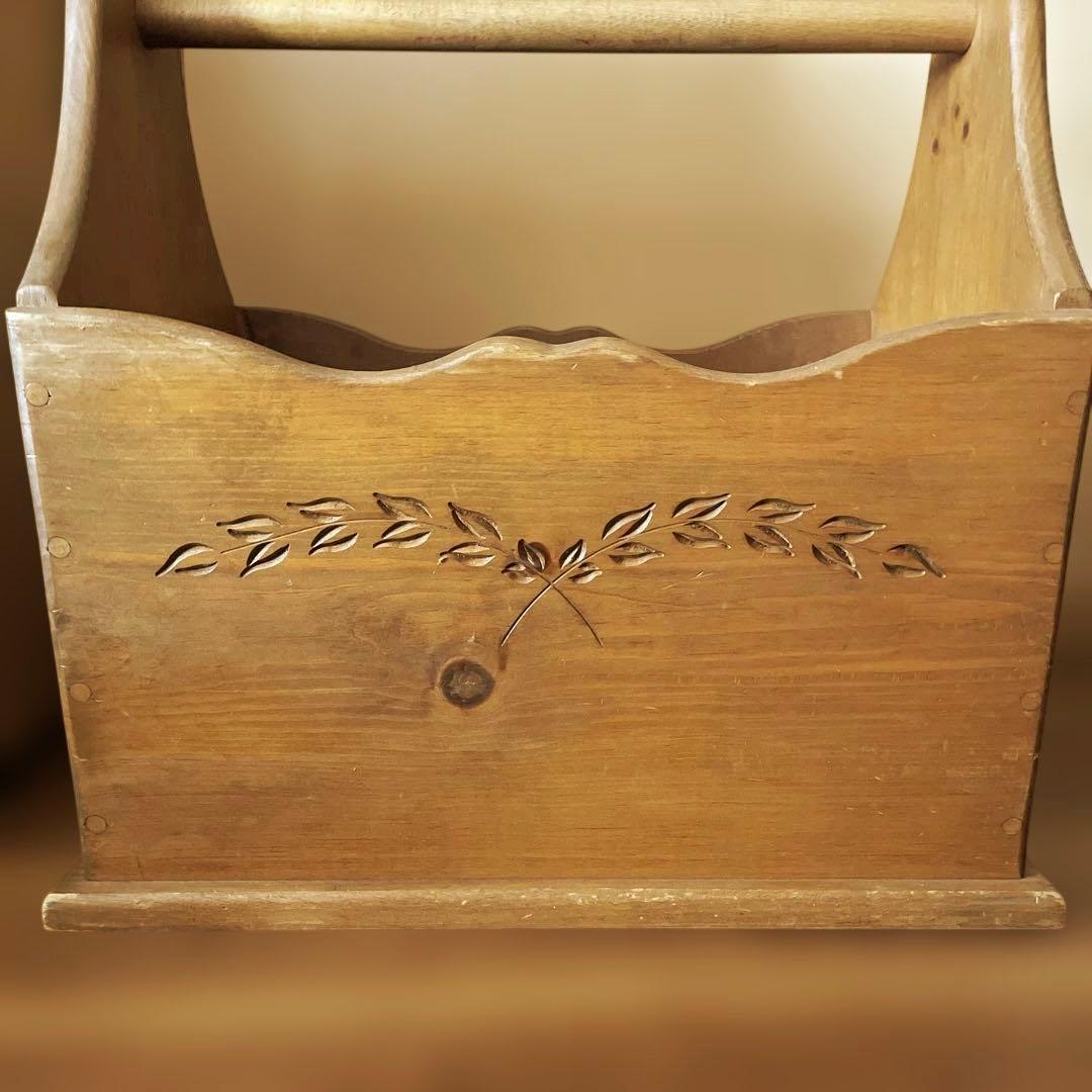 アントステラ　マガジンラック　AUNT STELLA's　収納 雑誌 新聞入れ