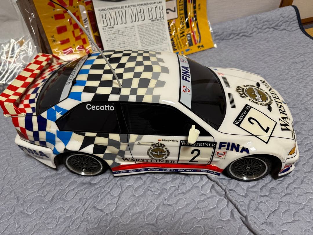 希少！年代物　京商製　1/10 電動ラジコン BMW M3 GTR 【稼動品】