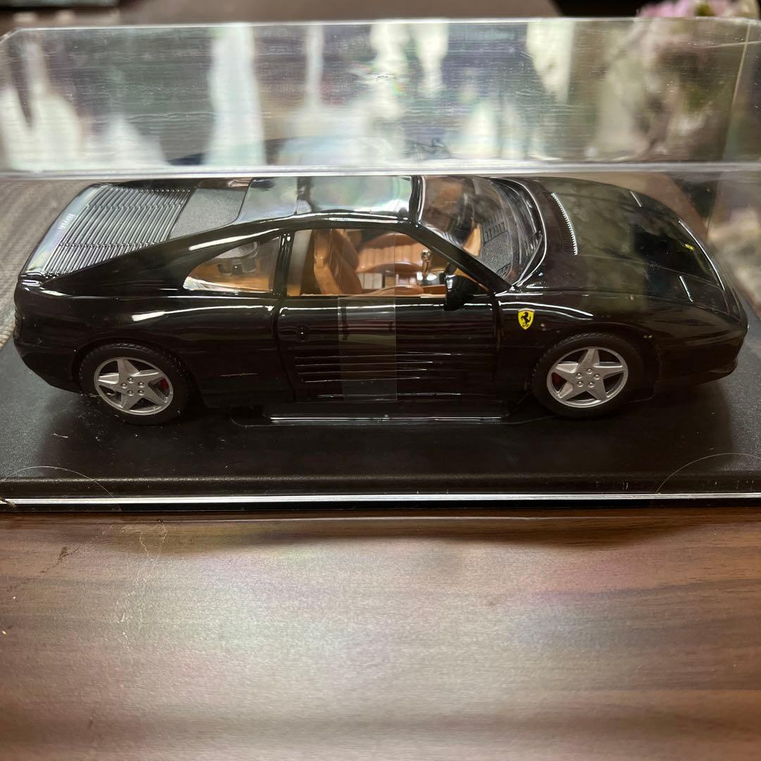 Ferrari 348 TB 1989 ブラック ミニカー