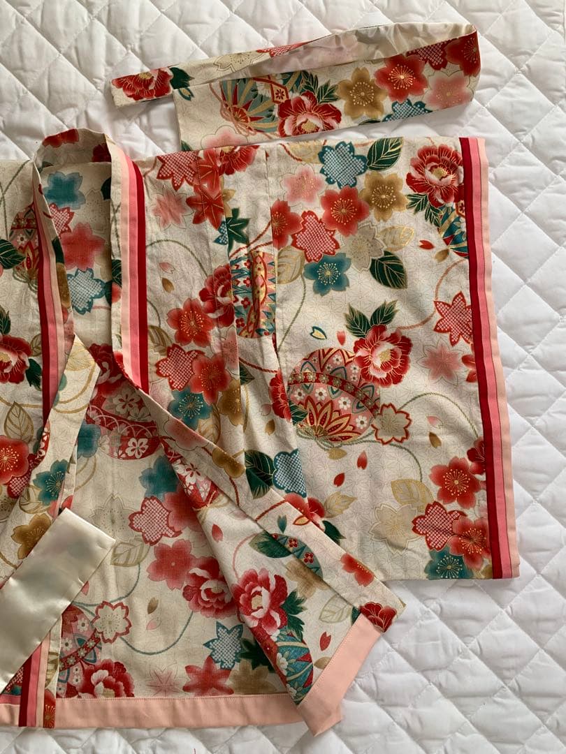 十二単風　ベビー着物　*初節句　*ひな祭り　*お食い初め