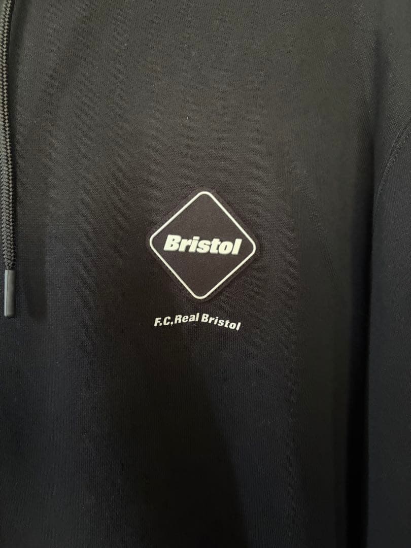 F.C.R.B. Bristol 23ss レザー　パーカー　フーディー