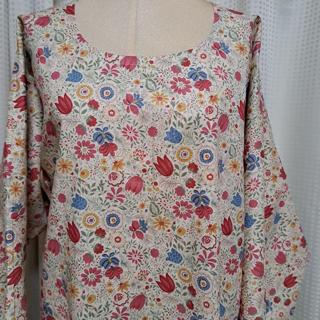 ハンドメイド割烹着(まり)３枚セット