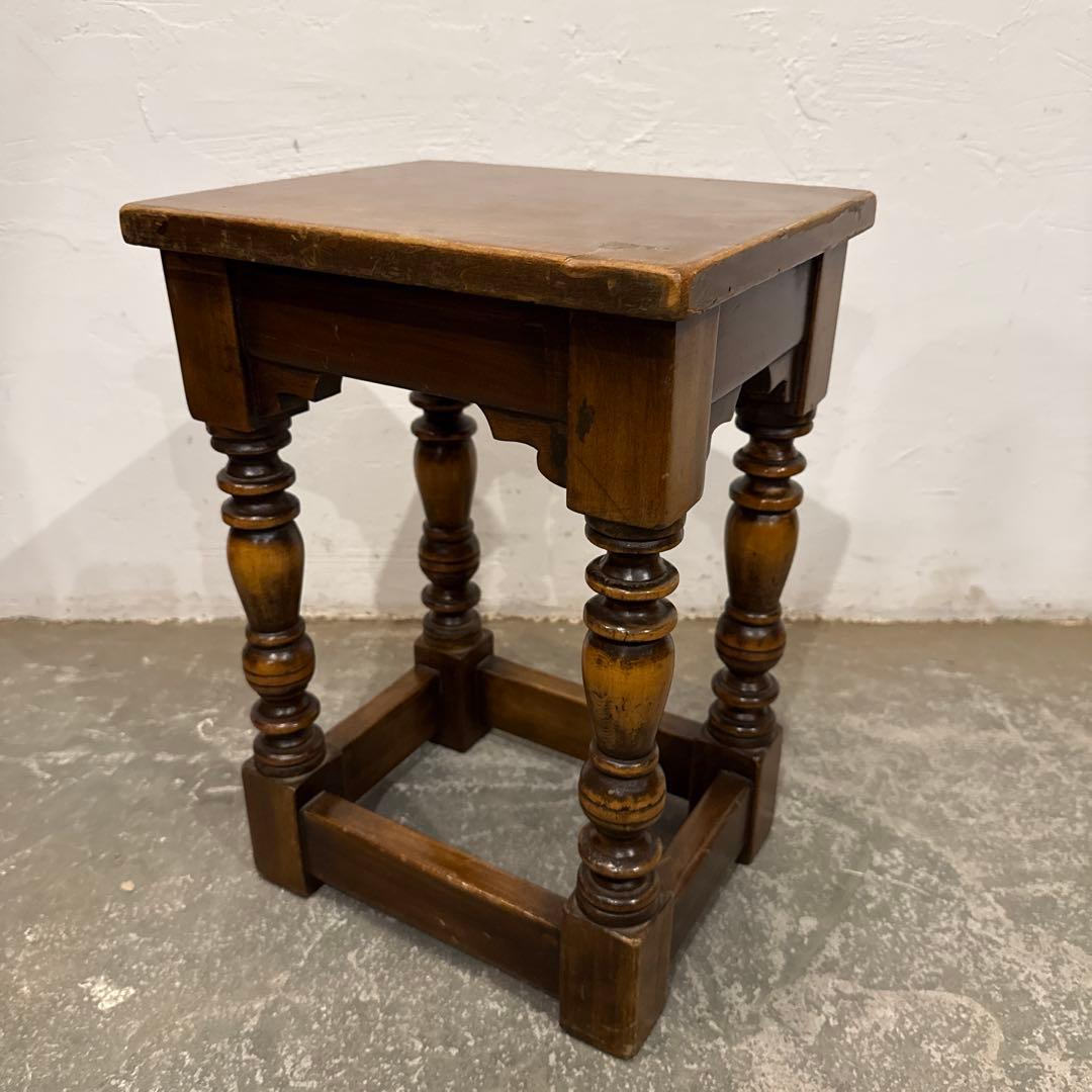 ヴィンテージ ベッドサイドテーブル サイドテーブル 花台 2 楽天市場