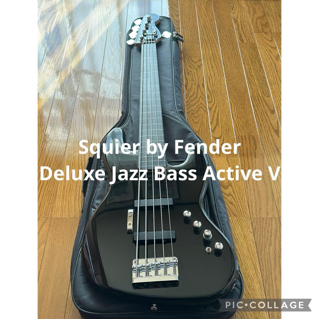 [美品]Squier Deluxe Jazz Bass Active V Fender（フェンダー） Squier Deluxe Jazz Bass Active V 5弦ベース 3