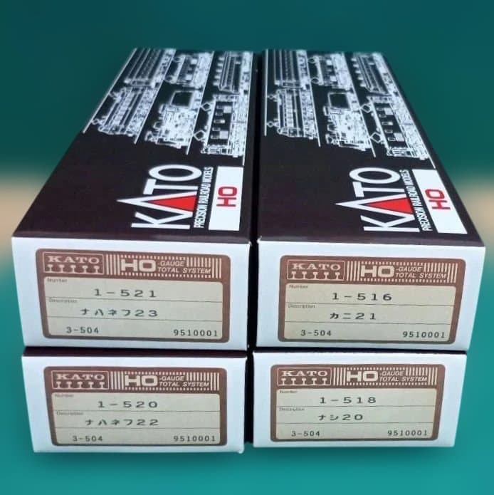 【HO】KATO 20系寝台客車4両セット