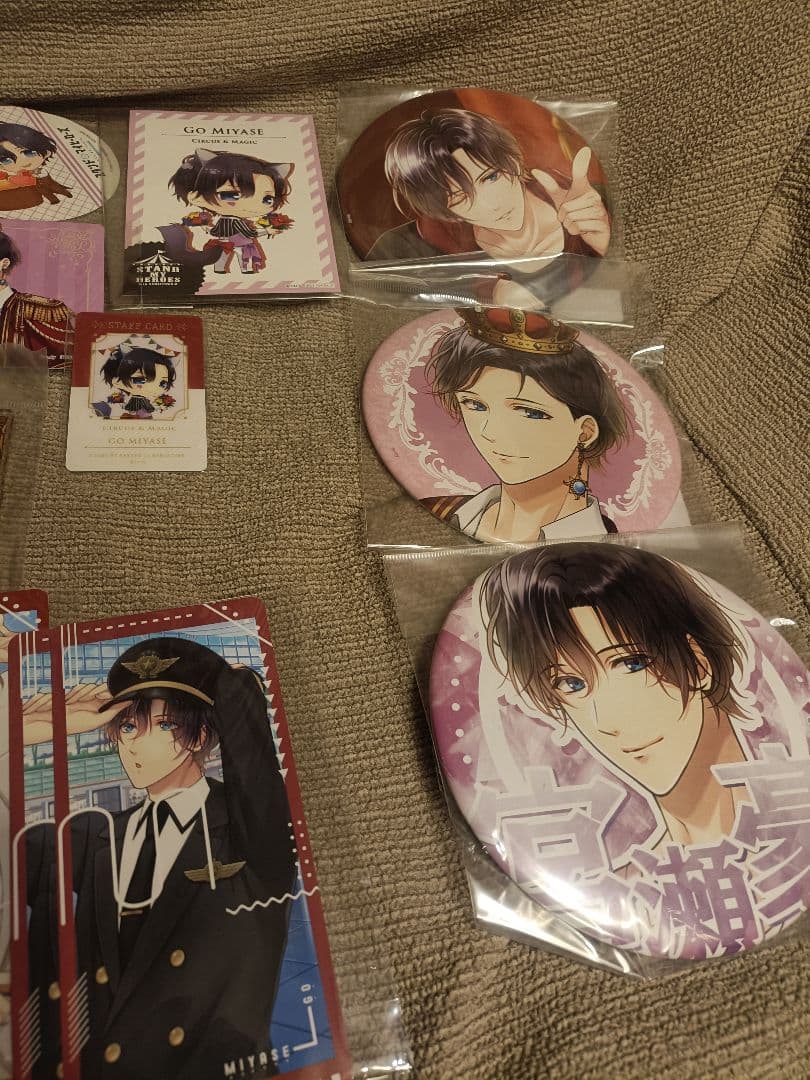 スタンドマイヒーローズ 宮瀬豪 セット アクスタ 缶バッジ コースター