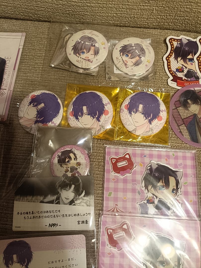 スタンドマイヒーローズ 宮瀬豪 セット アクスタ 缶バッジ コースター