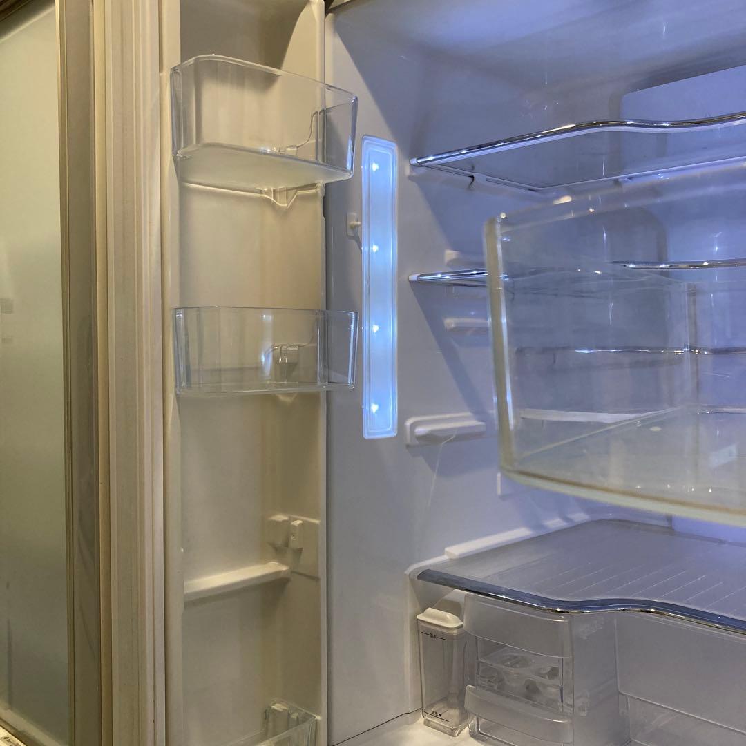 Panasonic 6ドア550L トップユニット冷蔵庫　NR-F553T-H