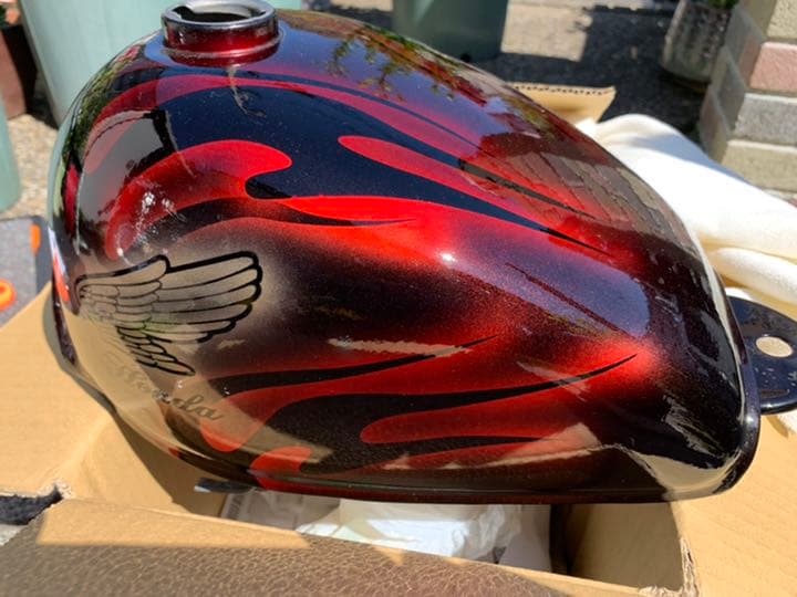 モンキーカスタムペイントタンク