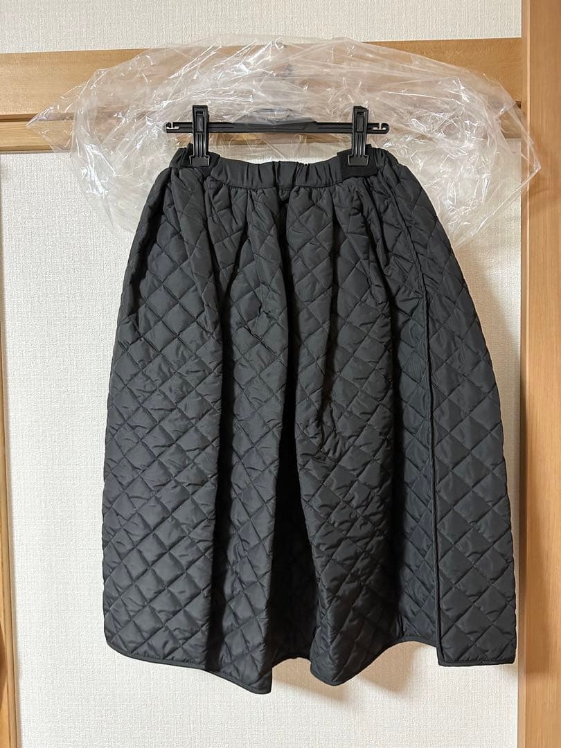 gypsohila ジプソフィア　Quilt Skirt ブラック