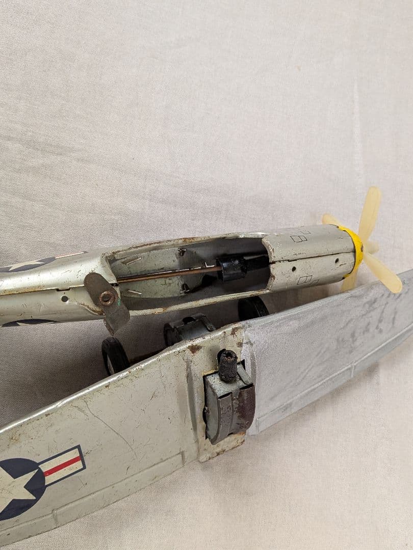 超レア★P-47サンダーボルト★ブリキ★HTC 1950年代 日本製★used