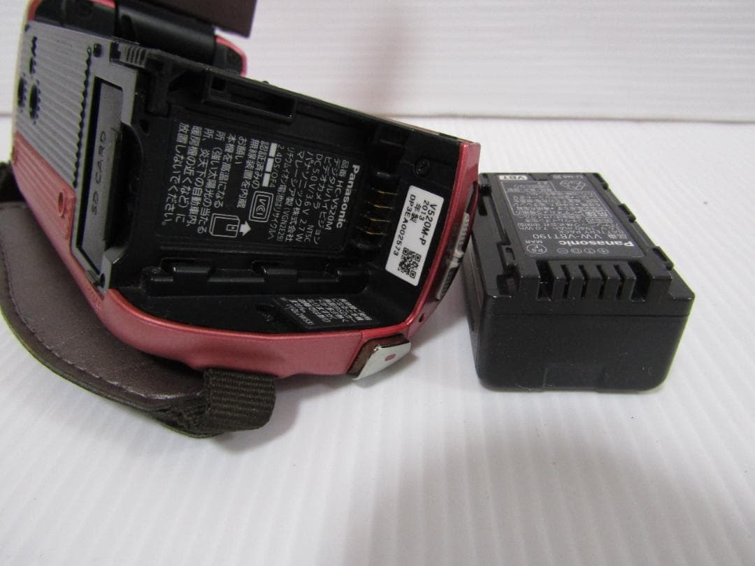 K0578 Panasonic HC-V520M フルHDビデオカメラ