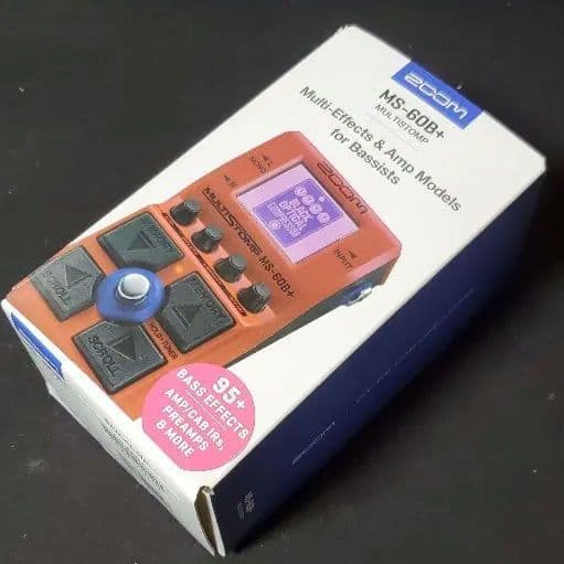 ZOOM MS-60B エフェクター レッド