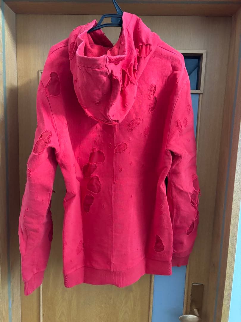 m*i様 GIVENCHY ダメージ加工 フード付きパーカー