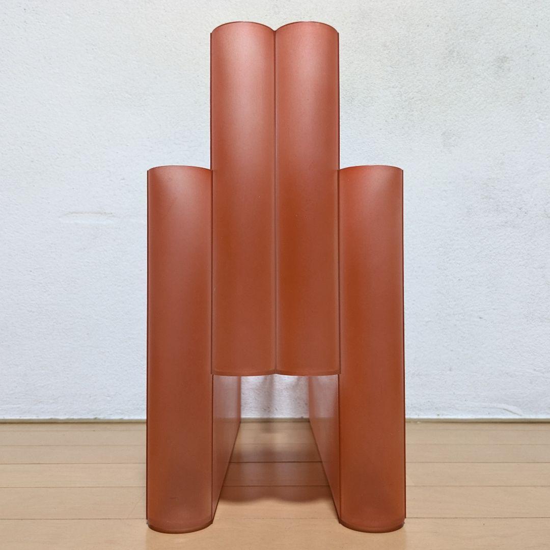 美品 希少 Kartell カルテル ポルタリビステ マガジンラック オレンジ