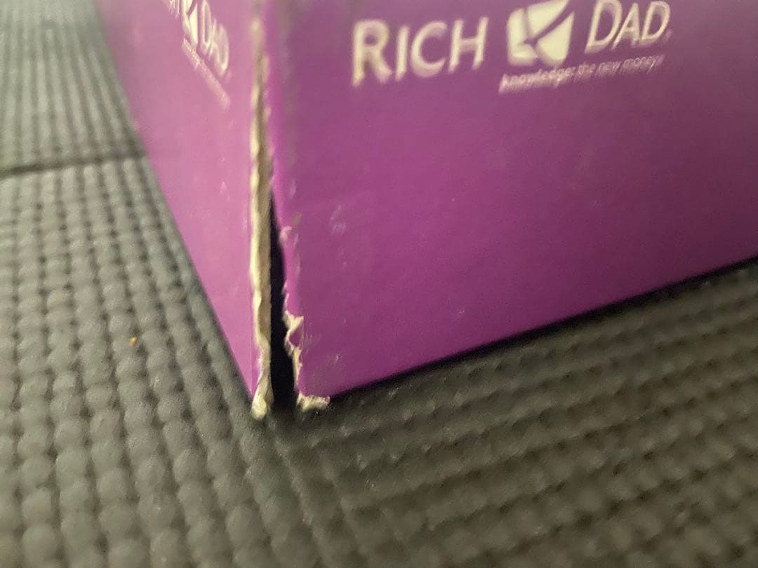 【cliezauru中身未開封】金持ち父さん キャッシュフローボードゲーム